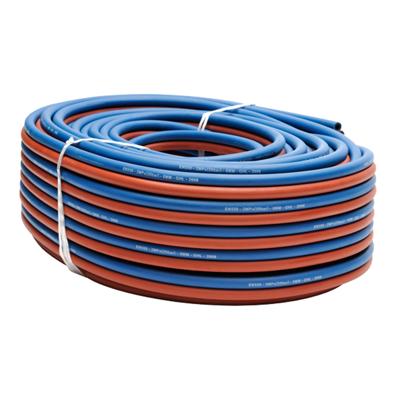 Acetylene and Oxygen Set of Cutting & Welding Twin Hose Coil